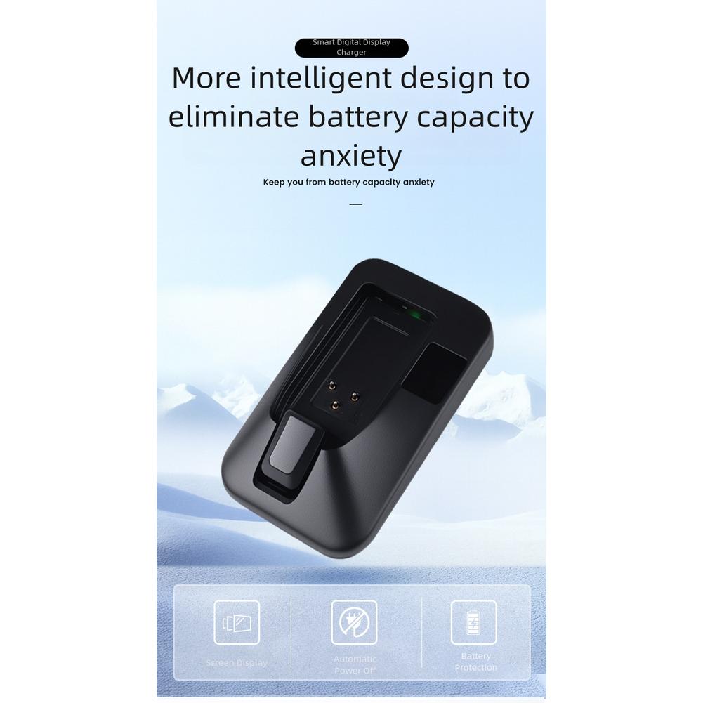 Auto Power Off Electronic Shifter Charger Smart Digital Display