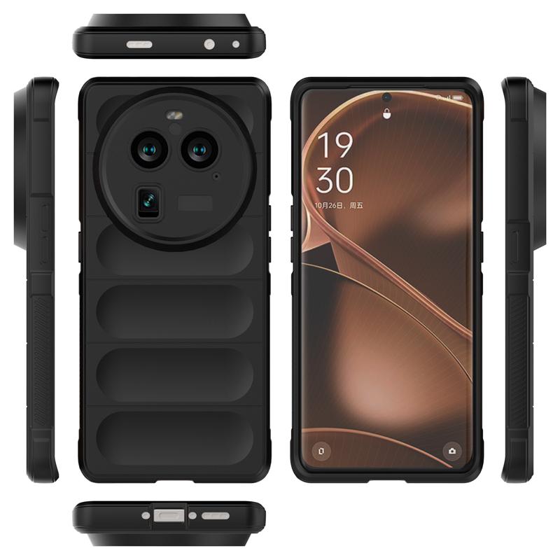 Чехол для OPPO Find X6 Pro Чехол-крышка для OPPO Find X6 Pro Funda Оболочка Мягкий ТПУ Безопасный для кожи Ударопрочный Задняя крышка для OPPO Find X6 Pro