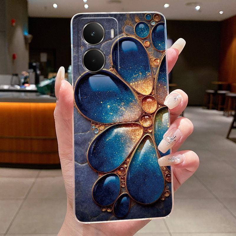 Phone Casing For Realme P3 5G Back Cover Luxury Dragon Cute Cool Boys Girls Flowers Patterns Transparent Soft Silicone TPU Case