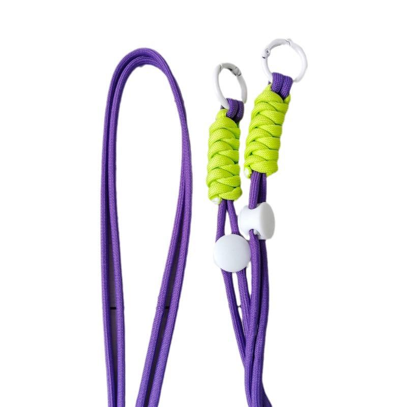 Регулируемый плетеный ремешок для телефона - съемный ремень через плечо