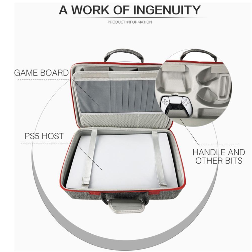 Чехол для PS5, сумка для геймпада, консольный контроллер, защитная сумка для наушников, дорожная сумка для хранения аксессуаров для Playstation 5