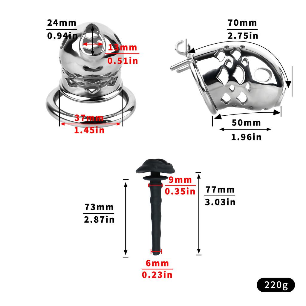 Замок целомудрия из нержавеющей стали, металлический замок целомудрия, клетка для пениса, целомудрие, гей-секс-игрушки, кольцо для члена, уретральное целомудрие, БДСМ