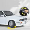 AAAOO1 1/24 BMW M3 E30 Модель Игрушечной Машинки Литая Металлическая Машинка Миниатюра С Инерционным Механизмом Звук Свет Двери Открываются Коллекция Подарок Для Мальчика Ребенка
