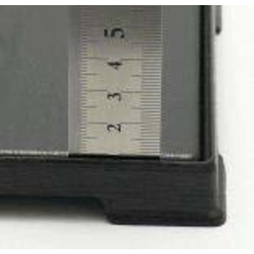 Octagon Figure Case, 18cm W X 18cm D X 27cm H, Mirrored Back, Plastic Case