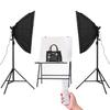 Комплект светодиодных софтбоксов для студийной фотосъемки Andoer Professional, включающий софтбоксы 50*70 см * 2 + 45 Вт