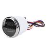 52mm 2 in 1 Digital Water Level Sewage Gauge Multi Function with White Backlight for RVs Trucks Boat Yachts Black Dial