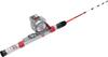 Smelt-specific Rod and Reel Set, PROX Clear Lock Plus Set 2 (Counter) S (Fluorescent Red) + Reel CRPS442SC