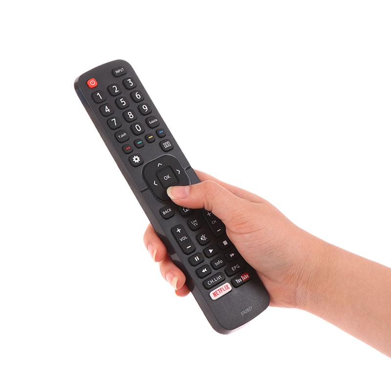 En2B27 Tv Remote Control Replacement For Hisense Lcd Led Smart Television With Netflix You Tube Buttons