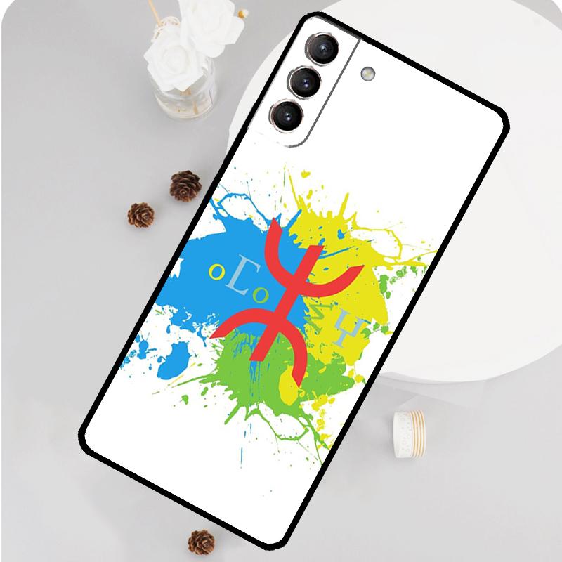 Чехол для телефона с флагом берберов Амазигов для Samsung Galaxy S24 S26 Ultra S20 S21 S22 S23 S25 Plus S10 S25 FE Funda Cover