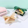 Transparent Bow Present Box Light Luxury Valentine's Day Gift Box Wedding Hand Gift Box