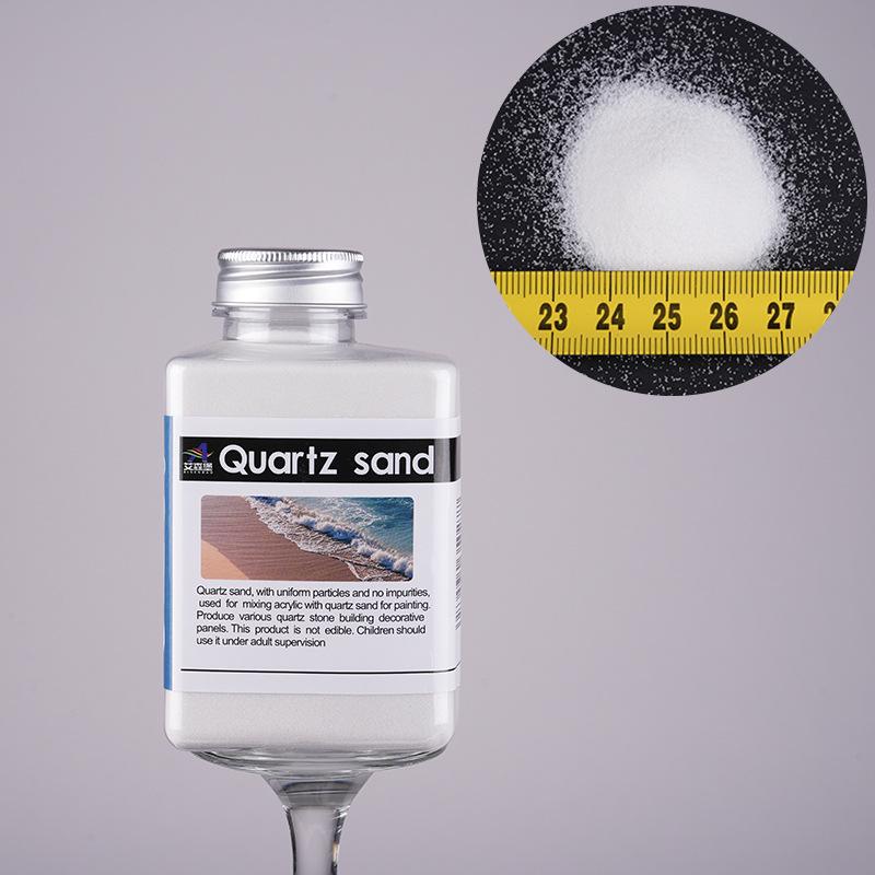 Белый кварцевый песок акриловый пигмент: Тонкие минеральные гранулы для красок ручной работы