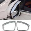 Car Styling For Volkswagen VW Tiguan 2017 2018 ABS Rear View Mirror Rain Shield Visors Cover