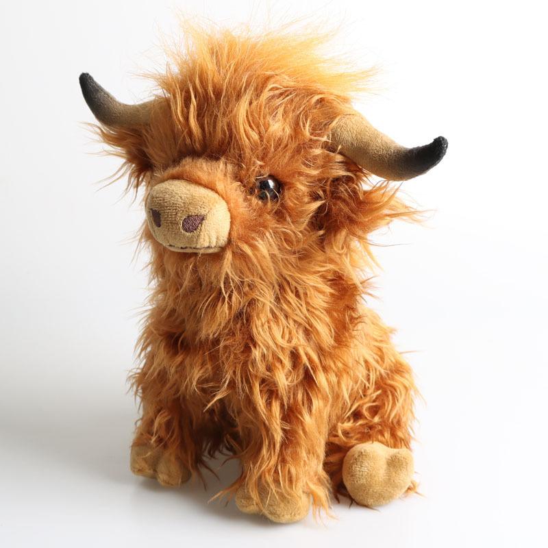New Popular Highlandcow Simulation Scottish Highland Cow Plush Toy Plush Plush Plush Toy Plush Toy Plush Toy Gift