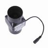 Powerful 12V 6W Inline Duct Fan, 50mm Air Exhaust Booster for Workshop Basement Tent