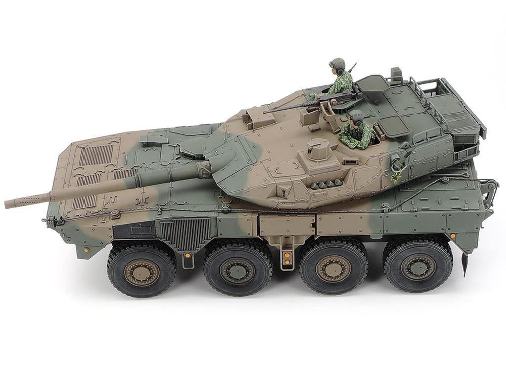 TAMIYA Military Miniature Series Ground Force Type 16 Мобильная боевая машина C5 лебедка Пластиковая модель 35383 1/35 № 383 Самооборона (с устройством)
