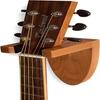 Wood Guitar Holder Wall Mount Stand Rack for Electric, Classic, Acoustic and Bass Musical Instruments Hardwood Gift