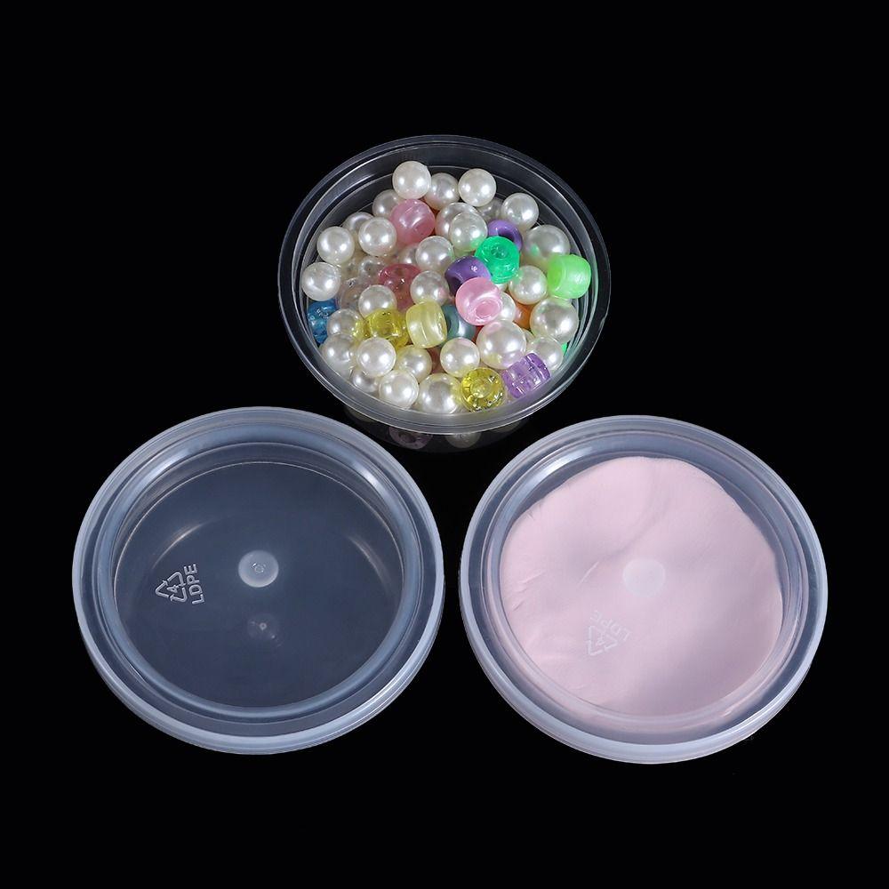 3/20PCS New Plastic Bin Sundries Box Clay Storage With Lids Foam Container Ball Cup