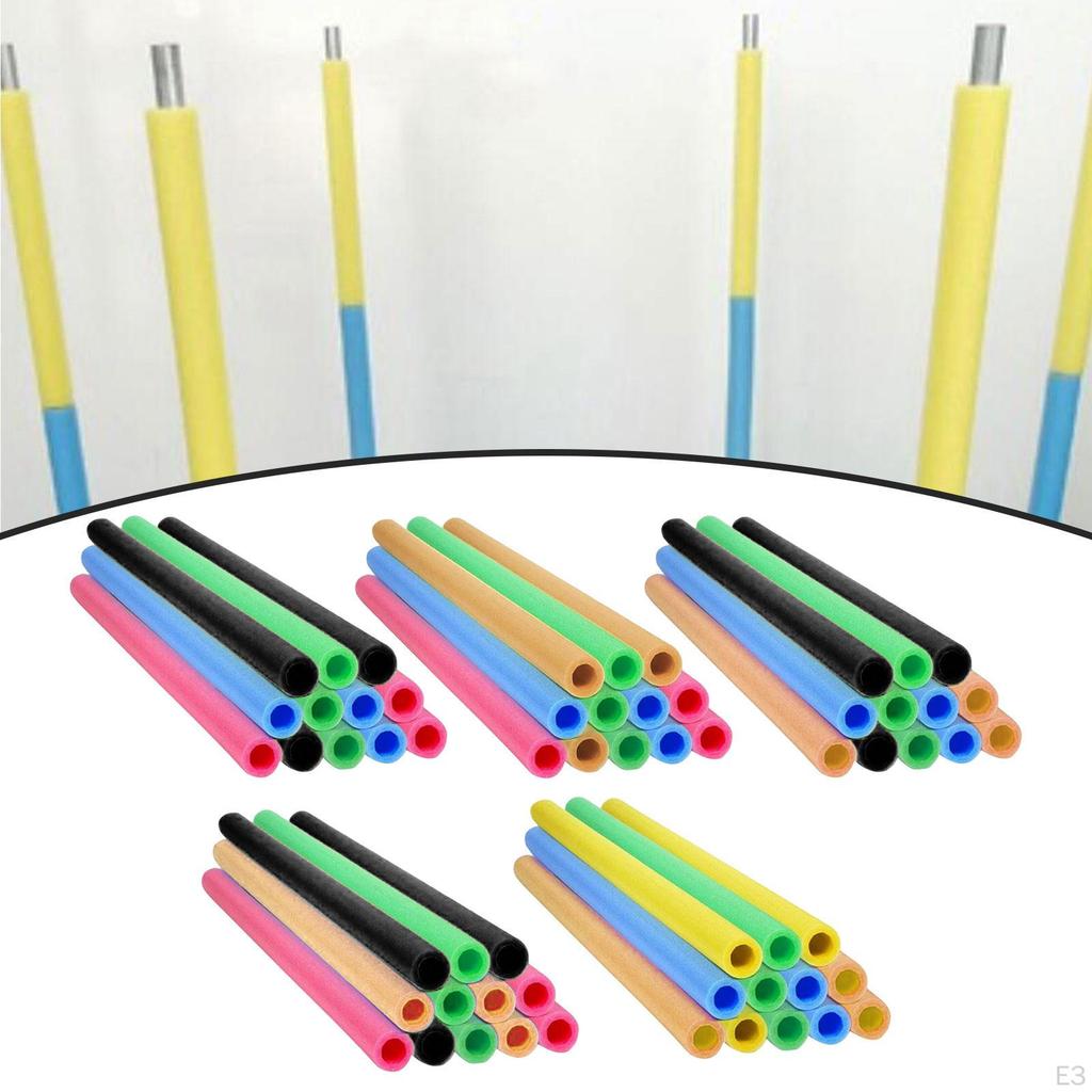 12 Поролоновых чехлов для батутных стоек, Легкая набивка и Садовые аксессуары