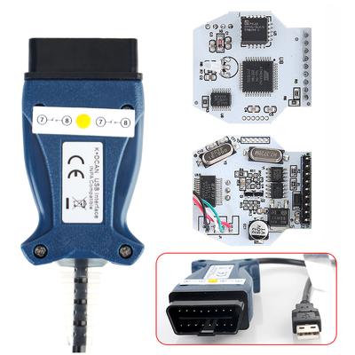 Автомобильные аксессуары для BMW E Chassis E46 E60 E87 MINI R50 K+CAN OBD2 сканер FTDI FT232 чип INPA Cable Car диагностические инструменты с переключателем код считывателя