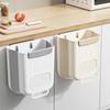 Кухонный настенный складной мусорный бак, бытовой шкаф, подвесная корзина для хранения мусора, креативная подвесная корзина для мусора