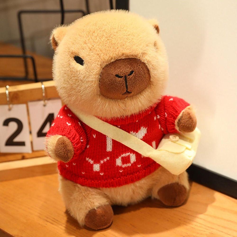 Мультяшная плюшевая кукла-капибара, аксессуары для кукол своими руками, милая одежда для куклы-капибары на день рождения в подарок