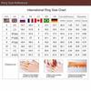 Gorgeous Silver Color Inlaid with Multiple White Zircons Engagement Rings Women Fashion Party Wedding Rings Set