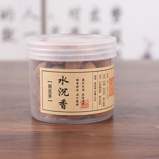 58 шт./кор. конус для благовоний, натуральный аромат, рефлюкс, растительные специи, китайские традиционные благовония из сандалового дерева, ароматерапия для медитации