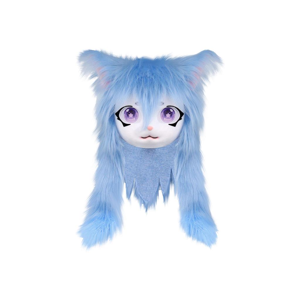 Законченная голова животного Киг носимый головной убор