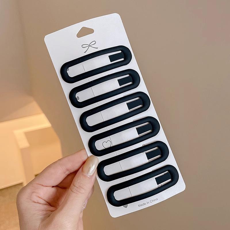 Матовая невидимка для женщин – Высококачественная заколка для детских волосков, лба и боковой челки