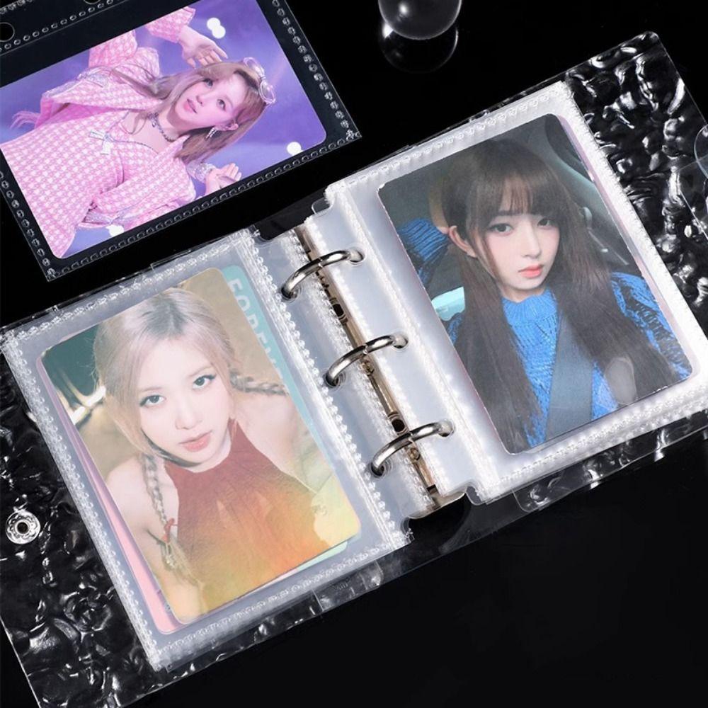 Водная рябь Прозрачный настольный фотоальбом с отрывными листами DIY Съемный декор для фотоальбома