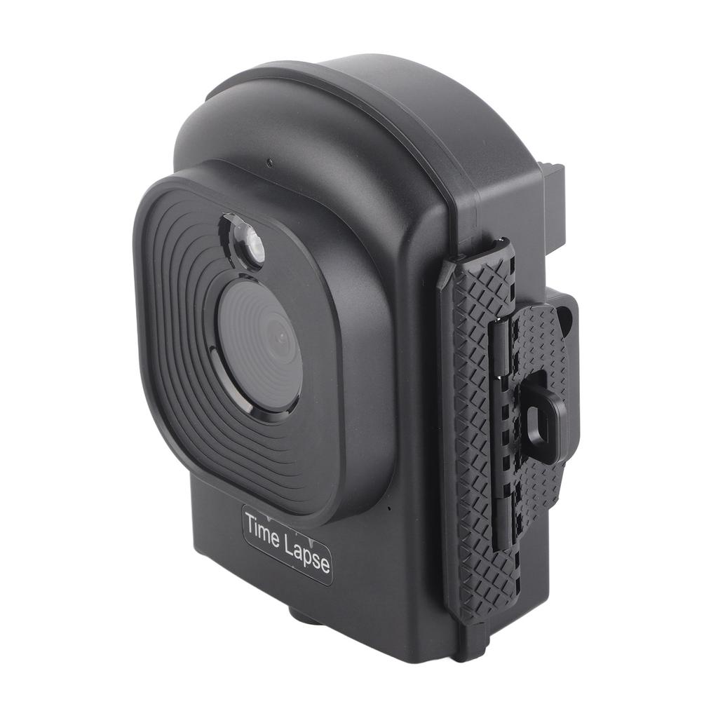 Time Lapse Camera 1080P HD 2.4in TFT Screen Outdoor Recording Time Lapse Camera Low Light Full Color Wide Angle Lens