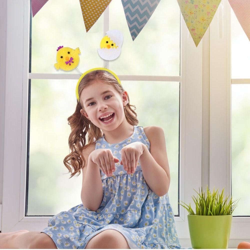 Cartoon Easter Hairband Cute Holiday Decorative Hair Accessories Easter Headband Easter Party