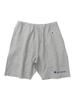 Shorts Cotton Embroidered Ribbed Script Logo Reverse Shorts REVERS Oxford Gray L [Champion] 100% 9.4oz Weave(R) WEAVE(R) C3-P507 Men's