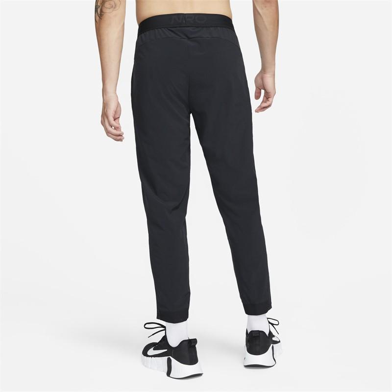 Nike Мужские вязаные спортивные штаны Черные Умеренный прямой крой Штаны DM5949-011