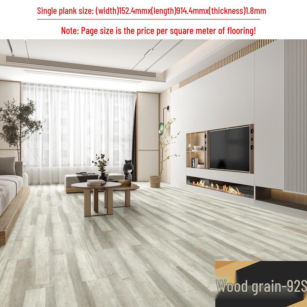 Самоклеящаяся водонепроницаемая виниловая наклейка для пола под камень: Толстое, износостойкое ПВХ-покрытие для спален