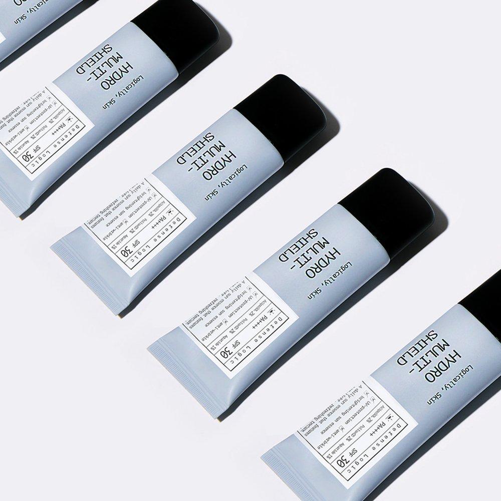 Logically, Skin Мягкий солнцезащитный крем Hydro Multishield без белого налета 40 мл