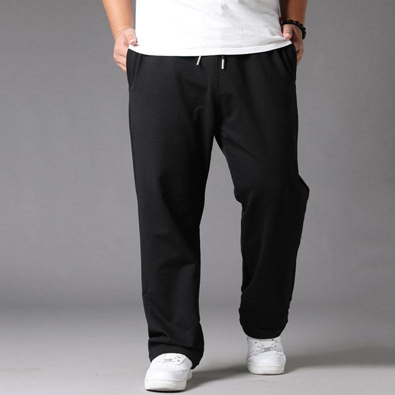Man's Comfortable Long Pants Plus Size Athletic Long Pants Quick Dry Fitness Casual Long Pants