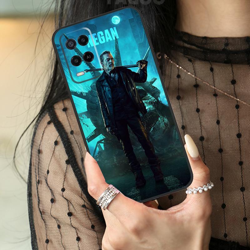 Negan The Walking Dead Case For Oppo A74 A94 A54 A80 A60 A40 A18 A38 A58 A78 A98 A96 A76 A16 A15 A17 A57 A77 A5 Pro