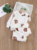 Children's Winter Flannel Pajamas Two-Piece Set for Boys and Girls