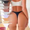 9 шт./компл. сексуальные женские стринги с низкой талией бесшовное нижнее белье высокая эластичность нижнее белье тонкие ремешки стринги мягкое нижнее белье Т-образный вырез