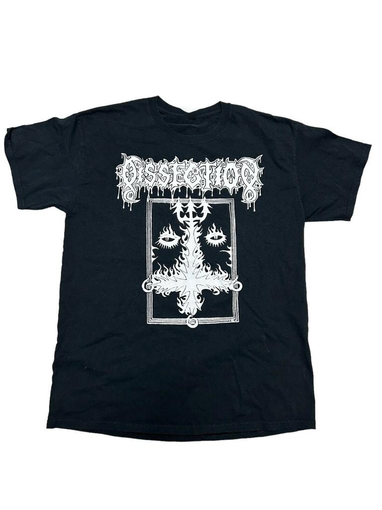 Dissection Band Black Death Metal Футболка с коротким рукавом для взрослых SB187
