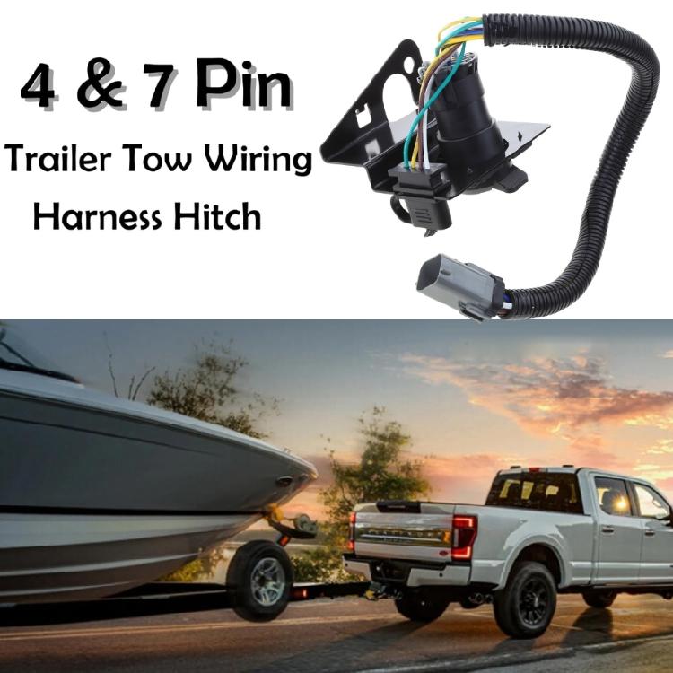 4- и 7-контактный штекер для пикапа F250 F350 Super Duty 1999-2001