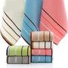 1pc Simple Fashion Cotton Square Towel Towel Three-piece Soft Soft Absorbent Plain