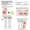 Eyebrow Sticker Waterproof Hair-Like 3D Long Lasting Eyebrows Tattoo Makeup Patches