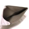 Used Zip Strap Pouch (65992) SA1TT0004 P4746 T8135 7931 L-shaped zipper business bag, 4 stitches, Gray, Men's from