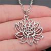 Дерево жизни, цветок жизни, ожерелье на шею, 43 см, цепочка, мужские украшения, День благодарения, элегантные украшения