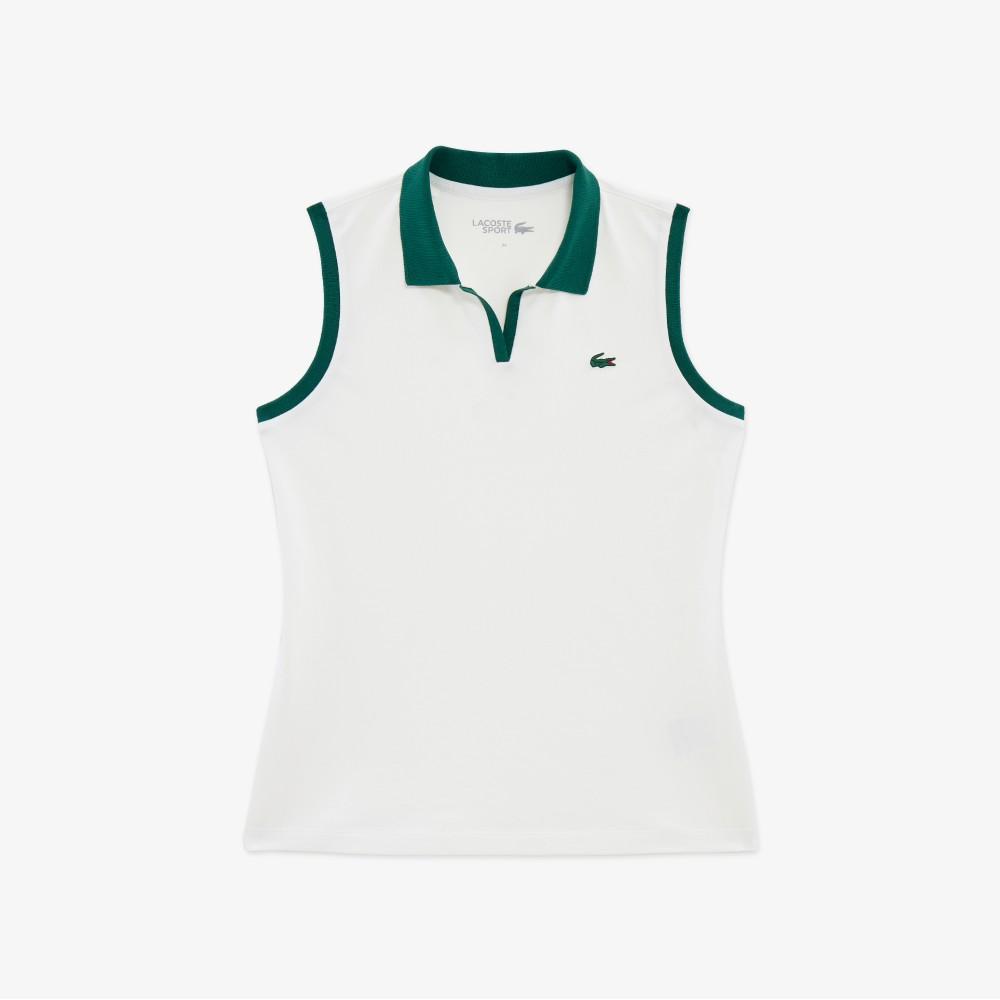 Lacoste Женская теннисная рубашка-поло без рукавов PF761E-56G70V
