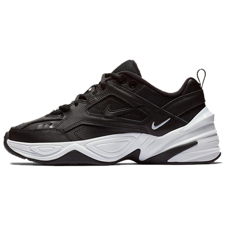 Nike Womens M2K Tekno 'Black' (women's sizes) Black / White-Black Chunky Sneakers AO3108 005