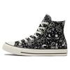 Кеды Chuck Taylor All Star Mystic World с вышивкой созвездий Модные Нескользящие Прочные Высокие Кеды Женские Черно-белые 572425C