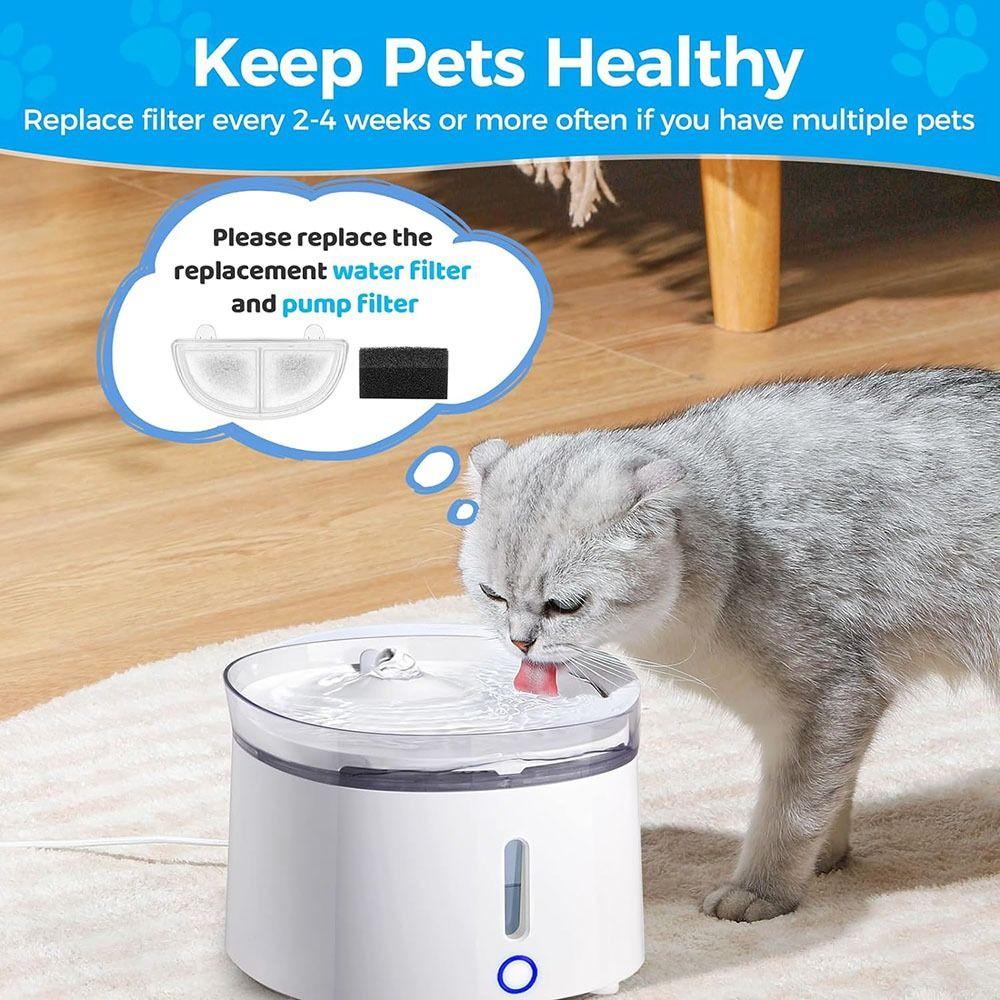 Нетоксичный фонтанный фильтр для домашних животных, товары для домашних животных, диспенсер для воды для кошек, фильтры для Homerunpet WF20/CF20